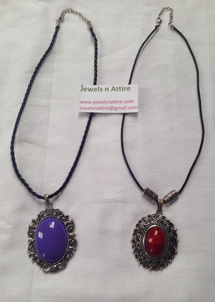 Purple or Red pendant 
